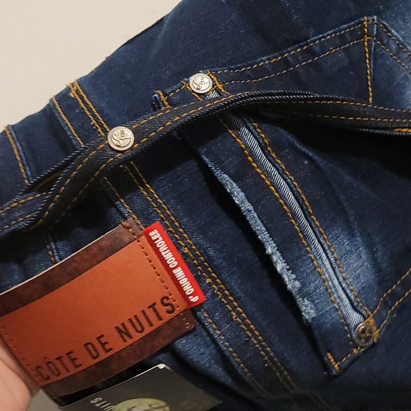NWT Denim sequin shorts Cote De Nuits - Picture 7 of 7